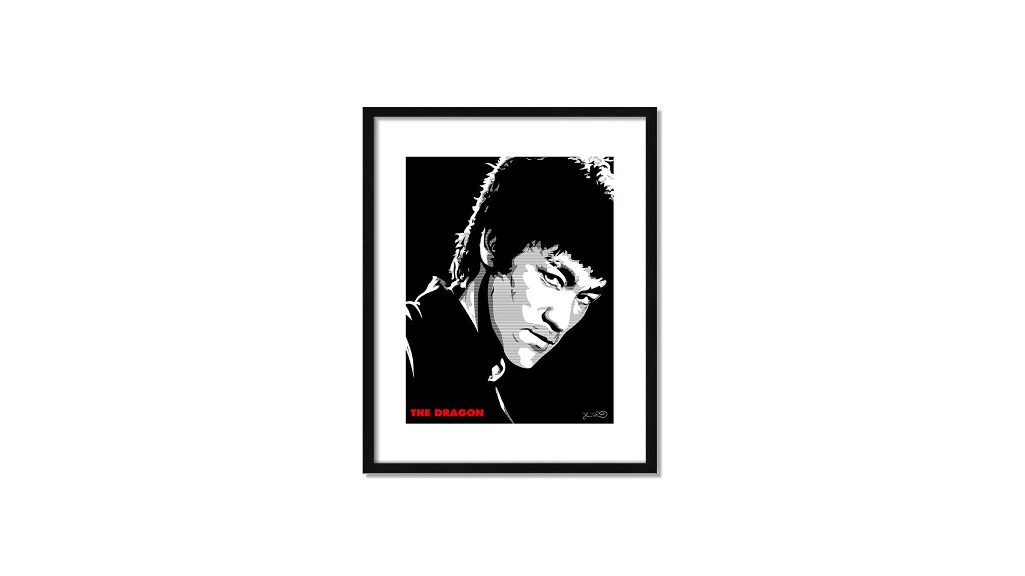 Paper w/ Black Frame